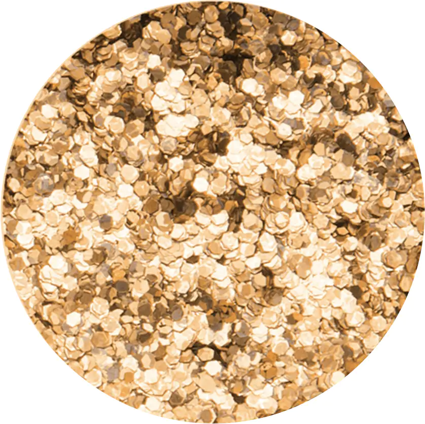 Glorex Brillant-Glitter holo goldfarben 9 g
