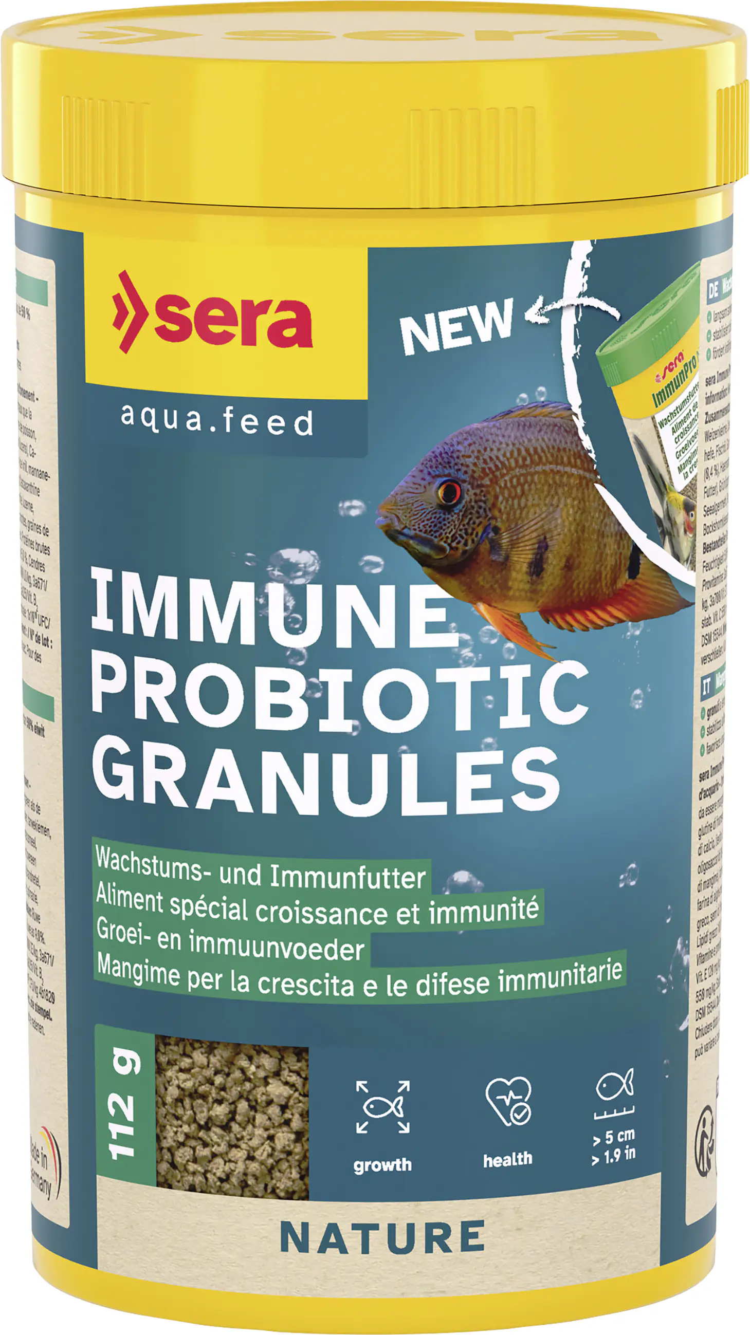 Sera Fischfutter Immune Probiotic Granules 250 ml