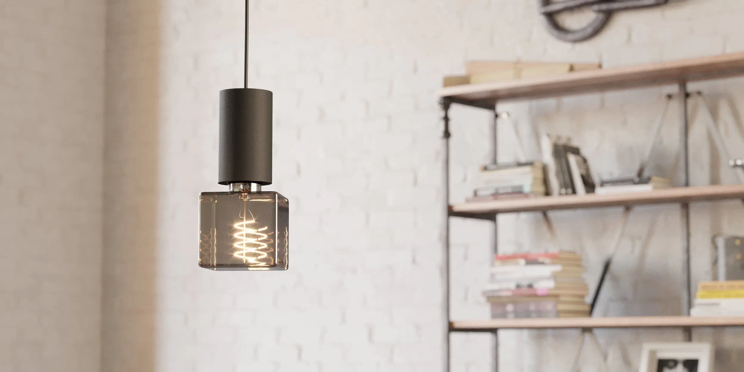 Eglo LED Leuchtmittel Würfel E27 4W rauch