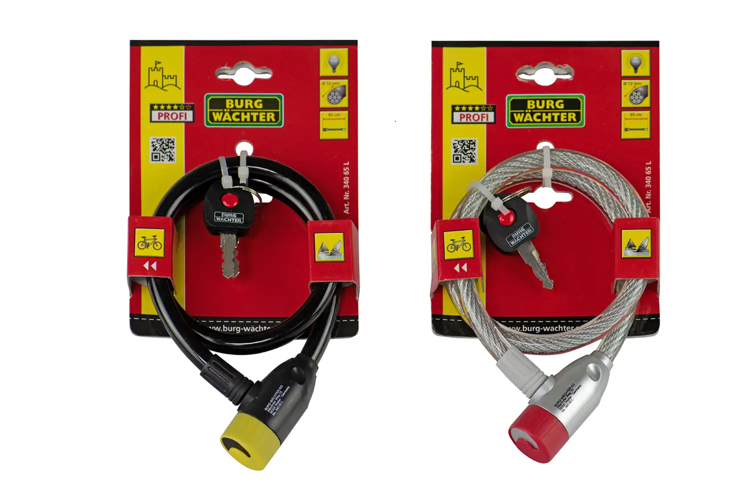 Burg Wächter Seilschloss 340 65L 650mm Ø 12mm