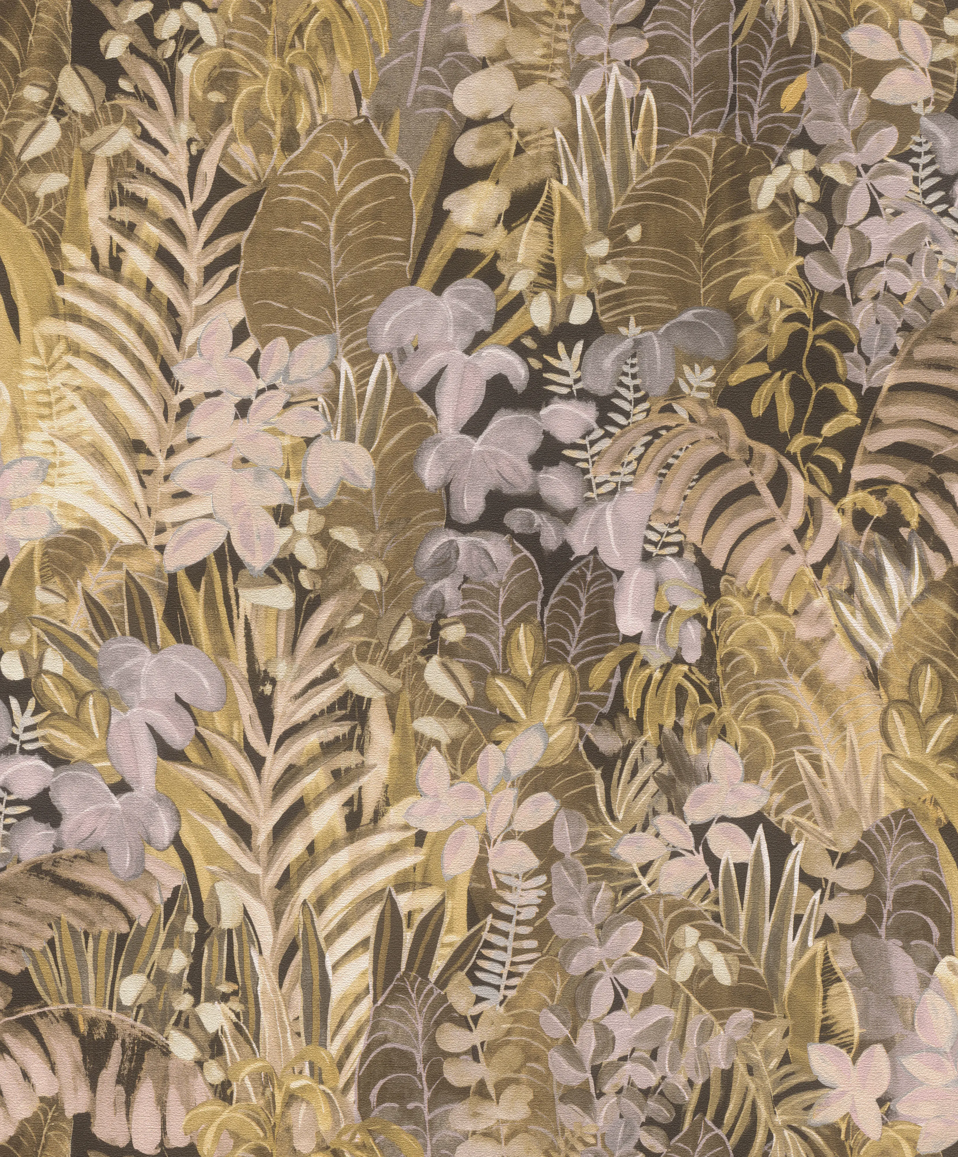 Schöner Wohnen Vliestapete Dschungel Motiv pink braun 10,05 x 0,53 m