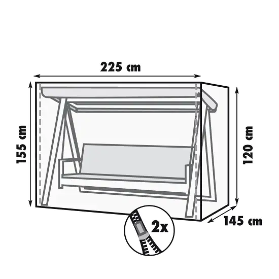 TrendLine Schutzhülle Basic für Hollywoodschaukel