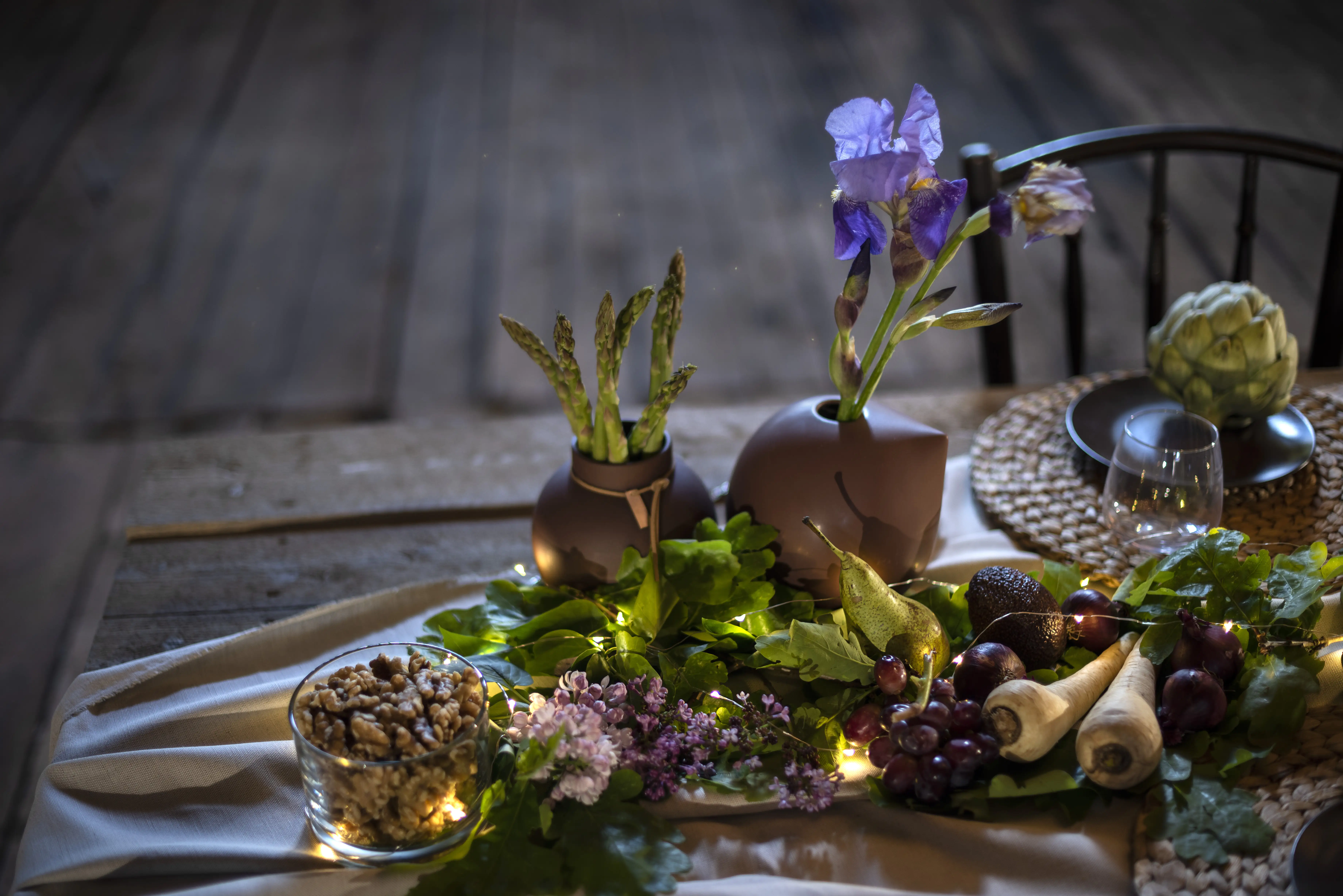 Konstsmide Micro Lichterkette 20 LED, bernstein