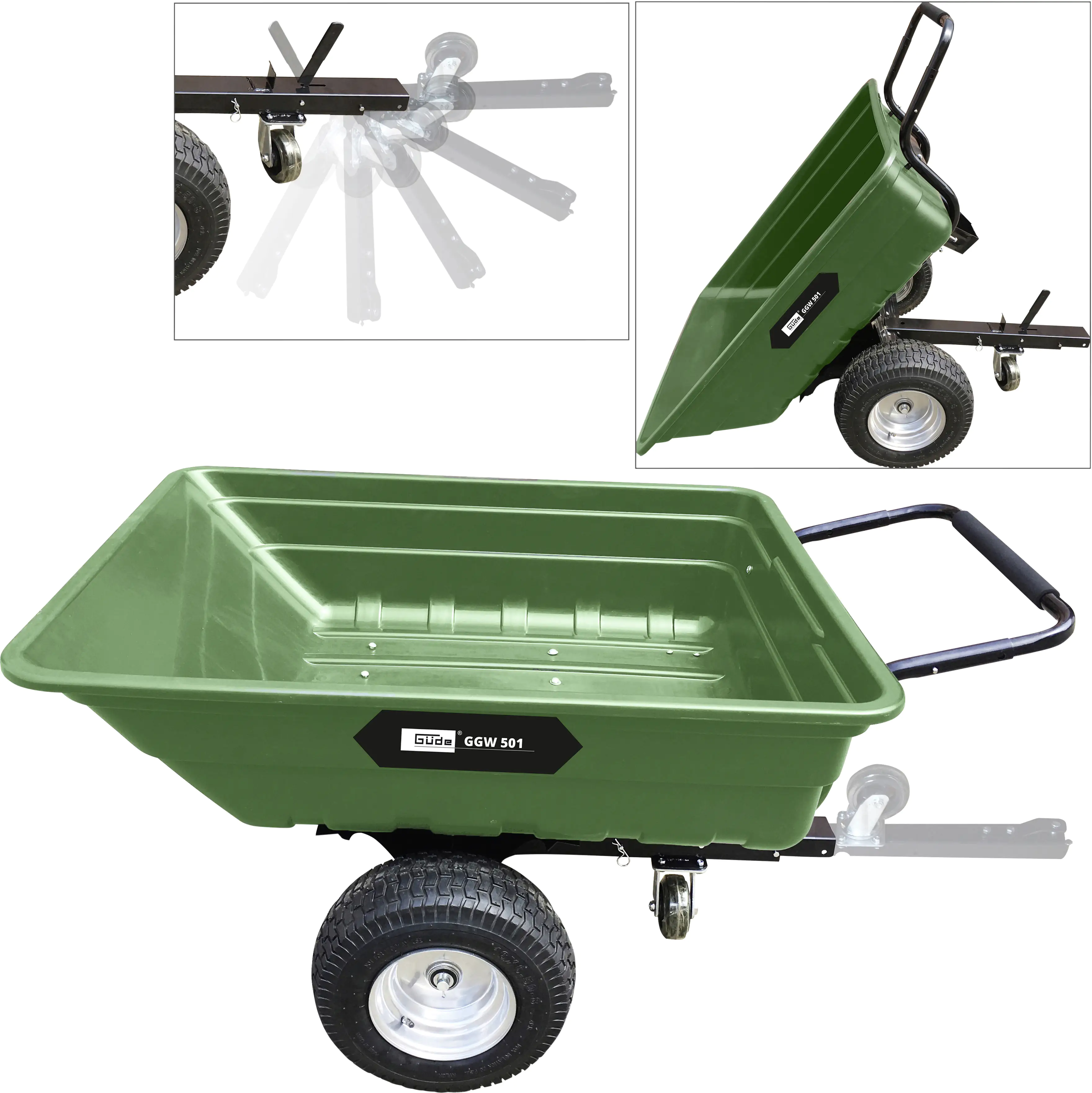 4015671809940_2879274 Güde Gartenwagen GGW 501 300 l 500 kg