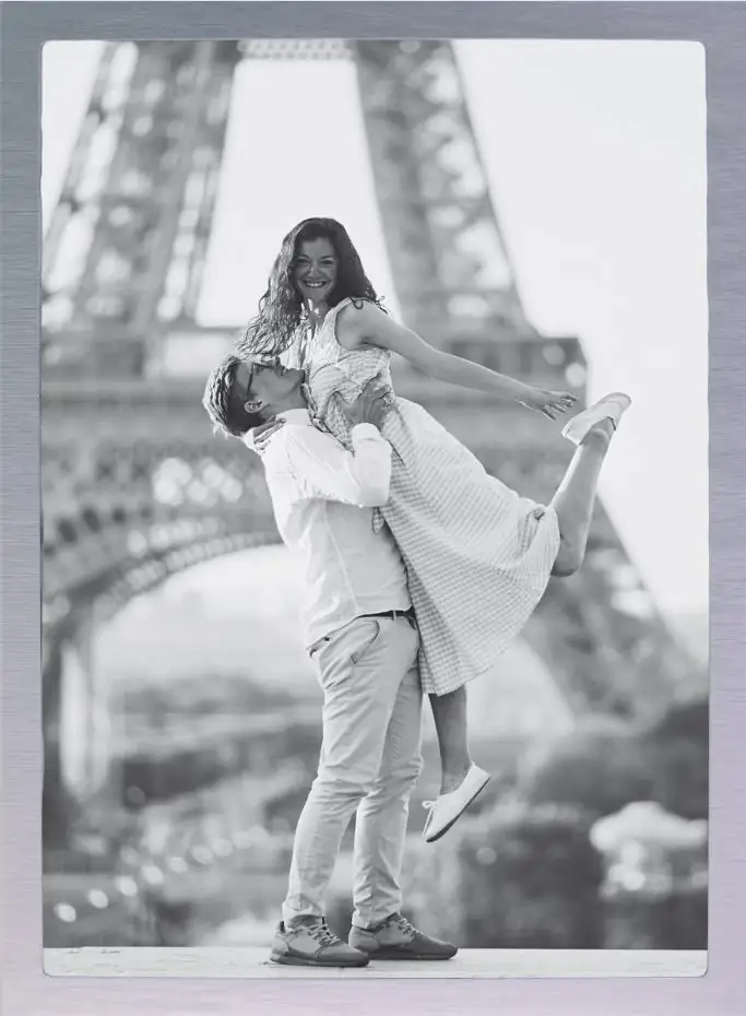 Bilderrahmen Karla silber, 13 x 18 cm