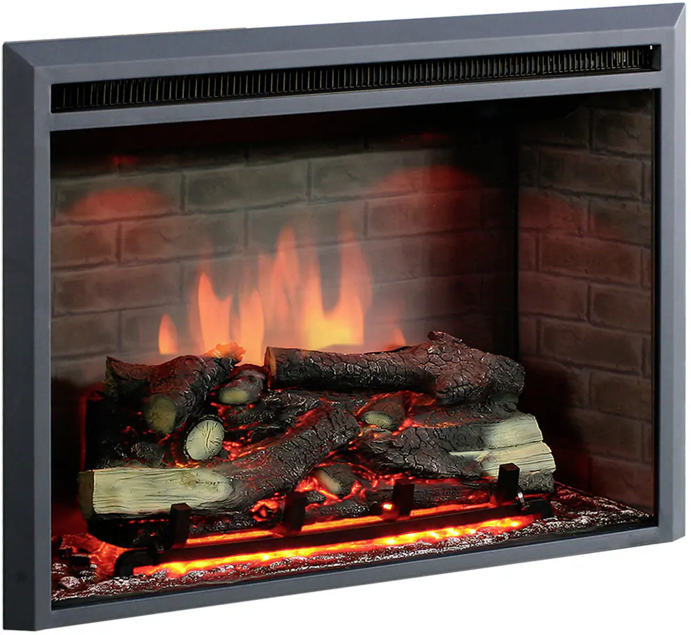 BALDERIA Elektrokamin schwarz Calida 33 1000/2000 Watt 68,5 x 89 cm