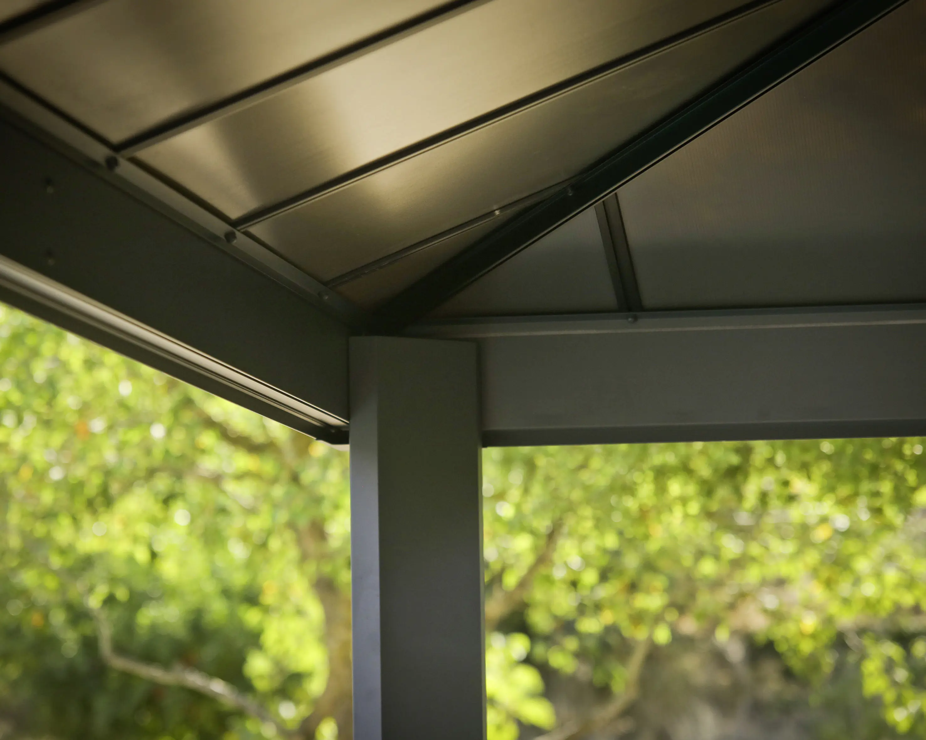 Canopia Pavillon Dallas 426 x 364 cm grau