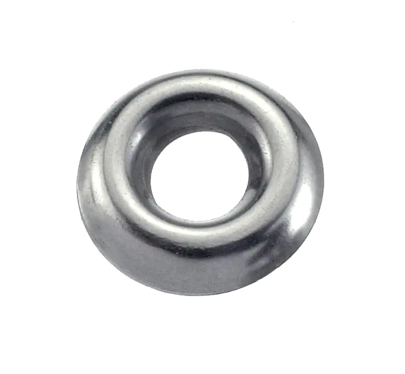Schraubenrosetten 13,0 x 5 mm, 30 Stück, Edelstahl