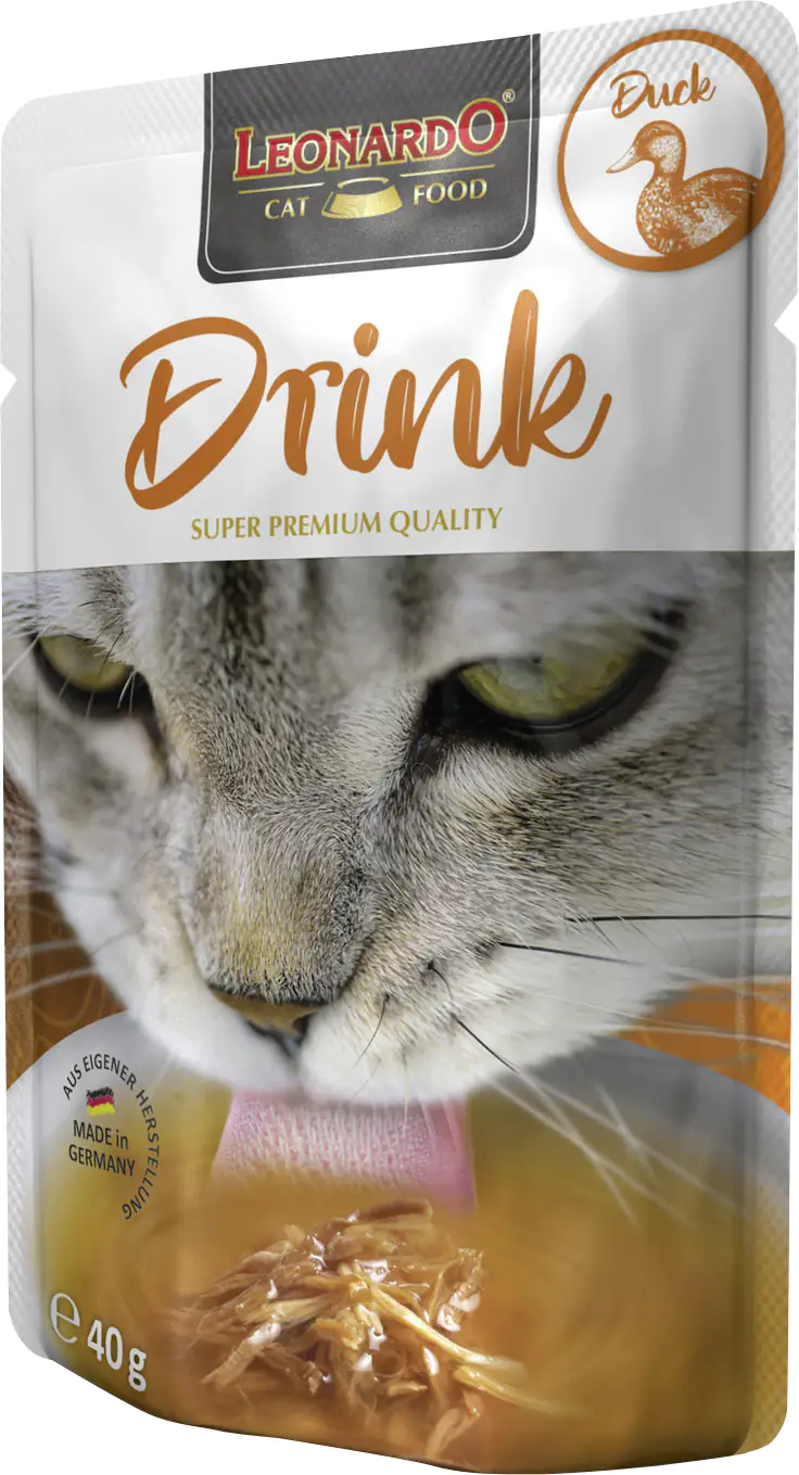 Leonardo Katzennassfutter Drink Duck 40 g