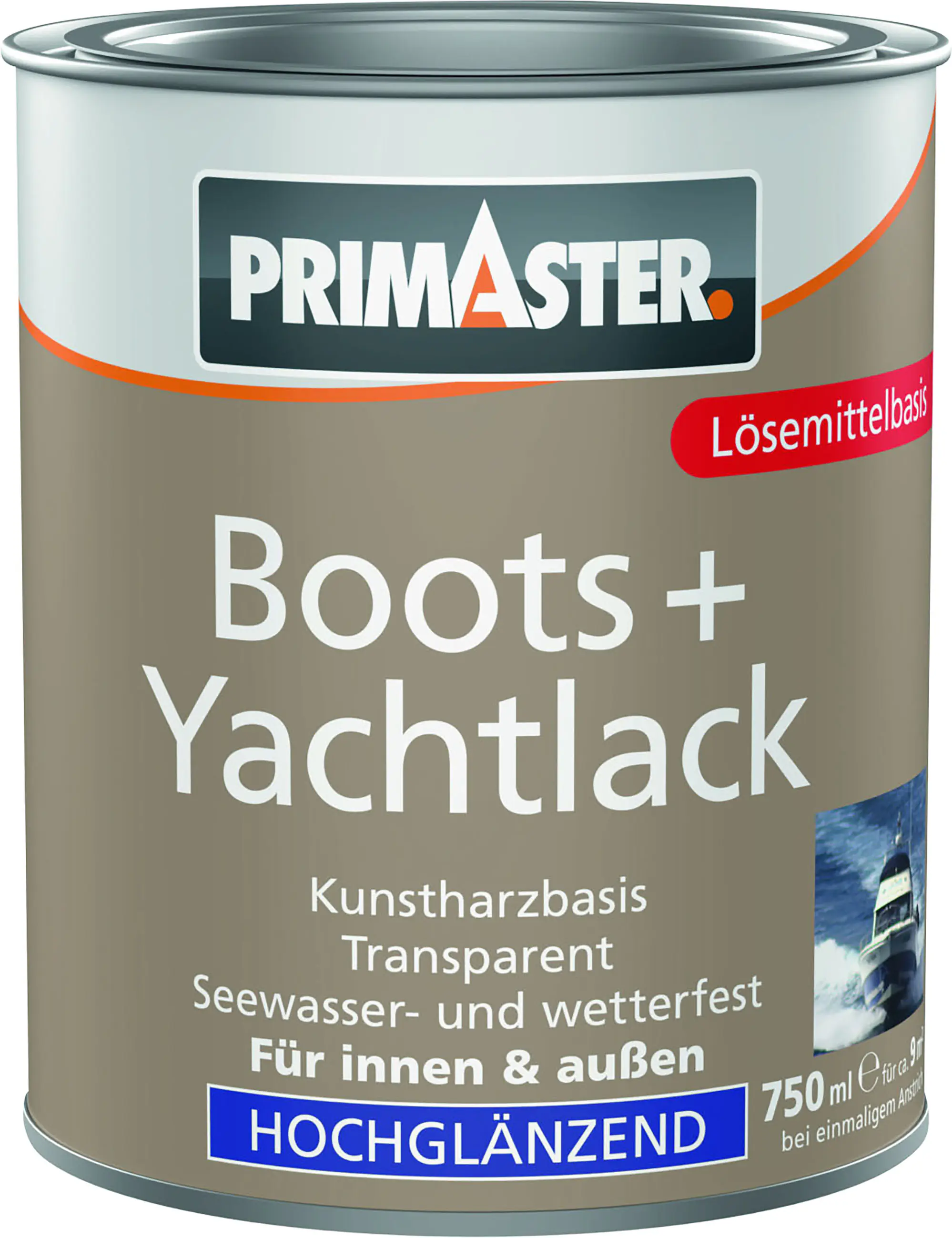 Primaster Boots + Yachtlack 750 ml farblos hochglänzend Primaster Boots + Yachtlack 750 ml farblos hochglänzend