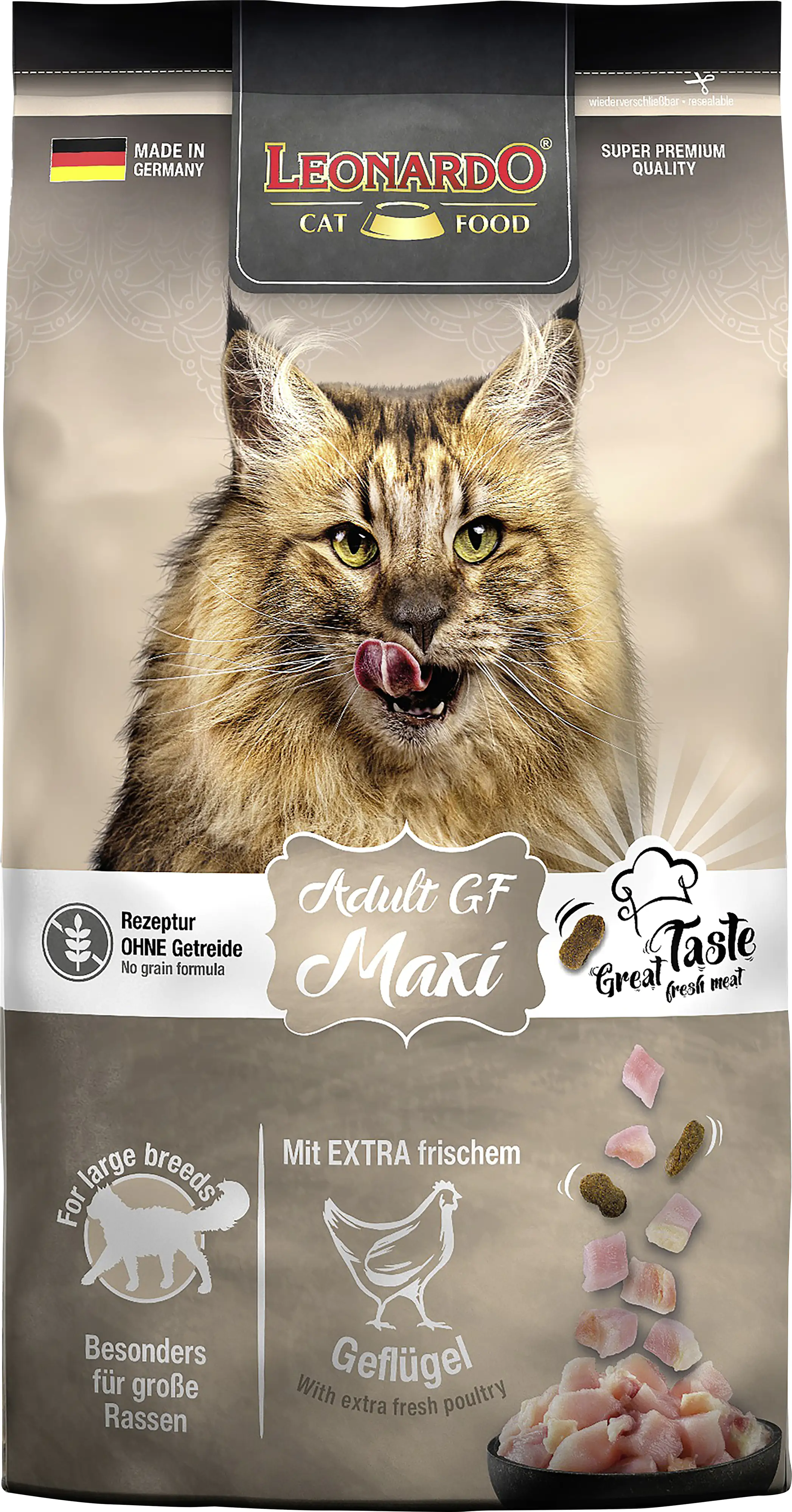 Leonardo Katzentrockenfutter  Leo Ad GF Maxi 1,8 kg