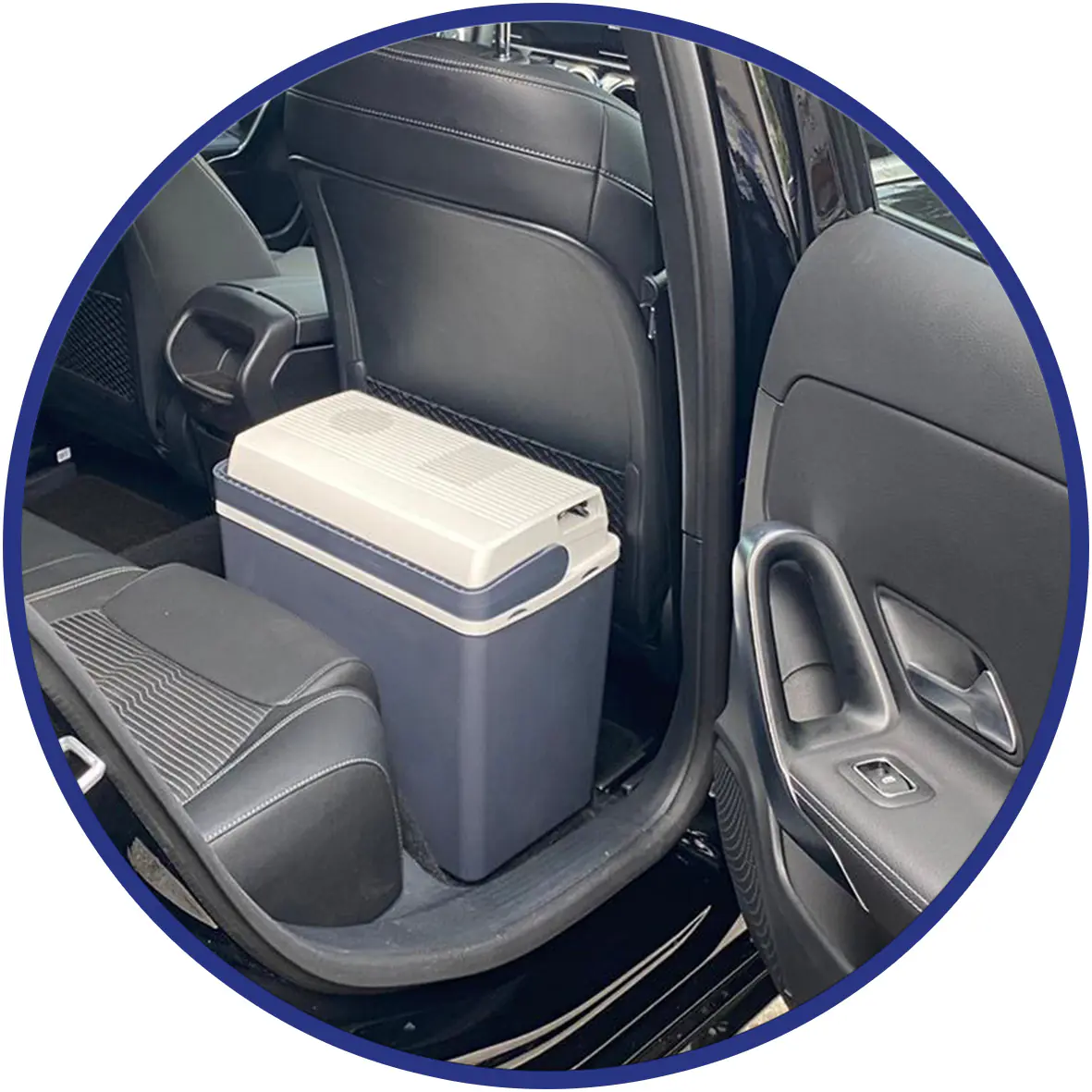 Zorn Kühlbox elektrische ZA24 12V Anschluss Auto & Caravan grau/weiß  21,9 L