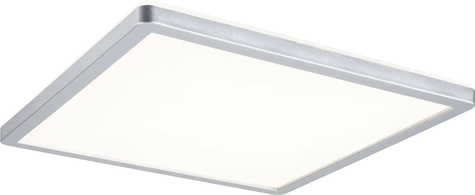Paulmann LED Panel Atria Shine chrom-matt 29,3 x 29,3 cm warmweiß