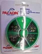 Paladin Spiro-Wirbel Sortimentsbox 5 Größen/grün