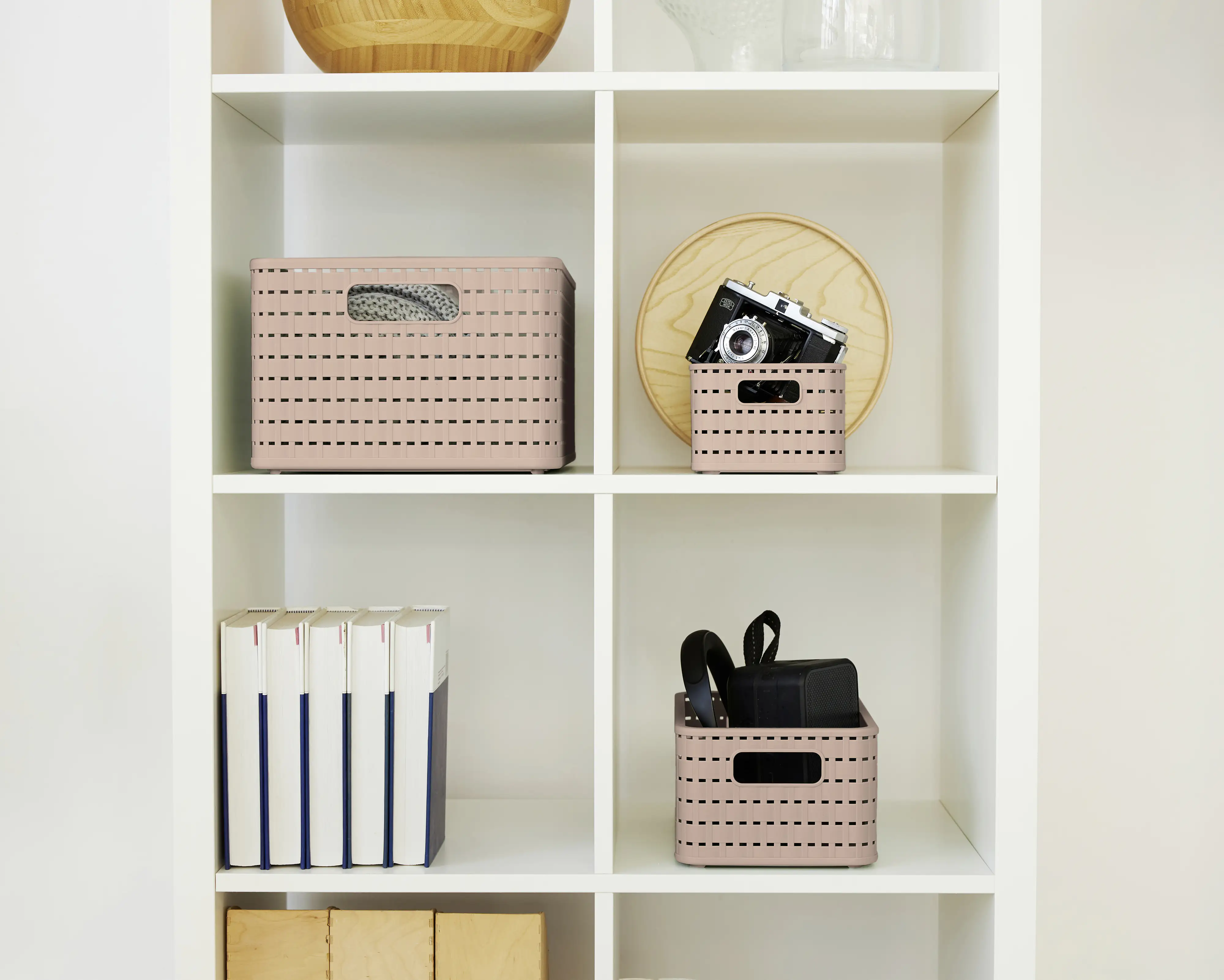 Rotho Korb Country A6, 2 L meadow rose