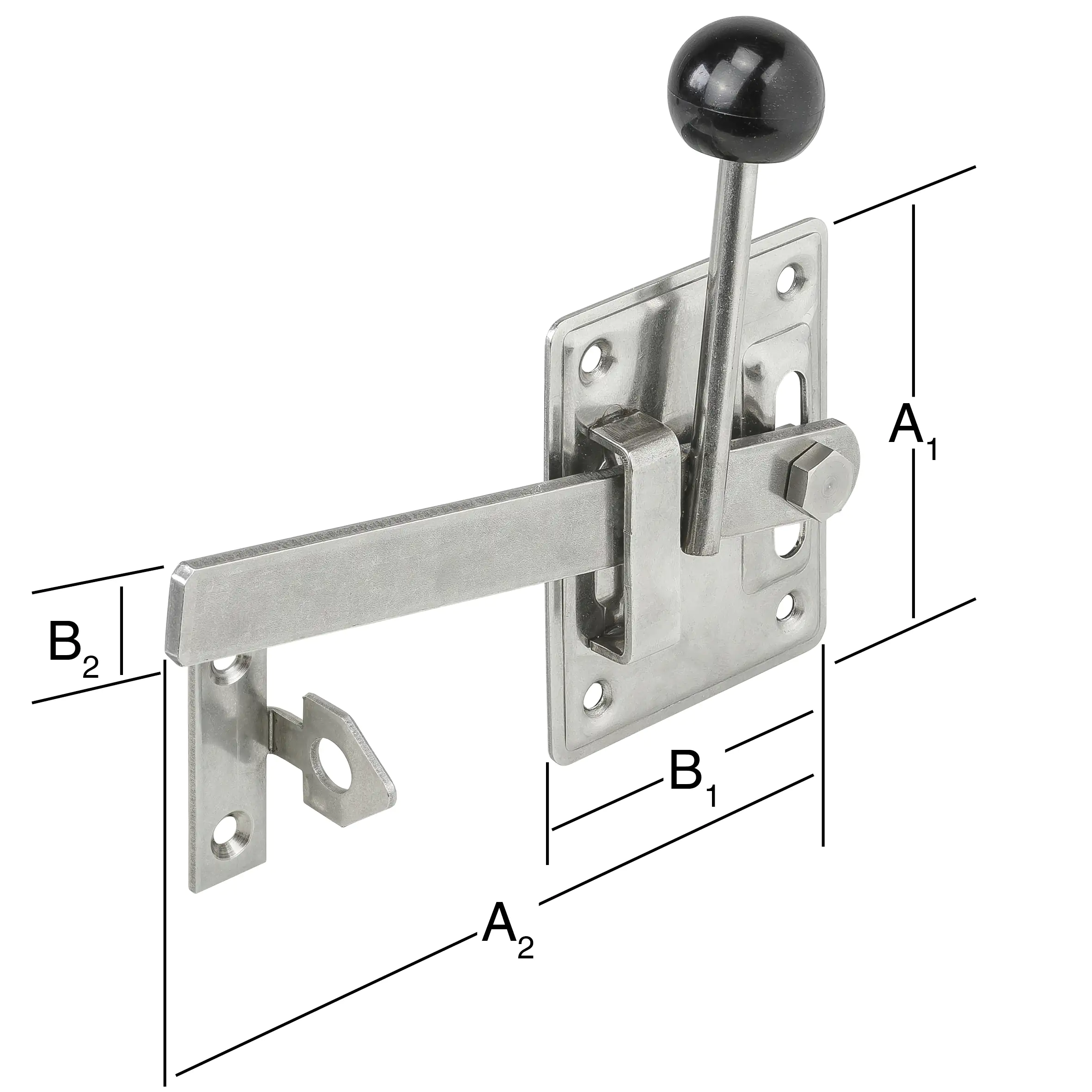 Vormann Gartentorfallen 100/183 x 80/20 mm