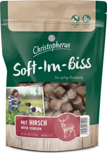 Christopherus Soft-Im-Biss mit Hirsch 125 g