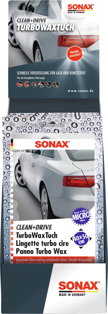 Sonax Clean & Drive TurboWaxTuch 40x50cm