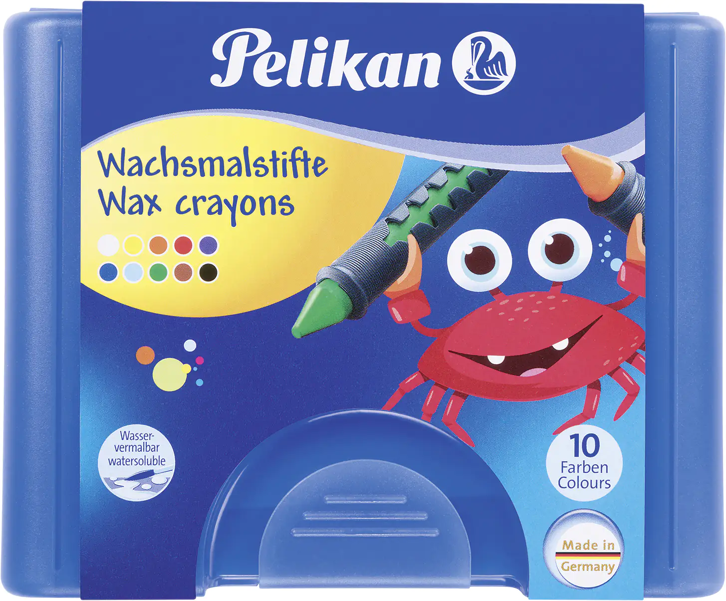 Pelikan Wachsmalstifte 655/10 mit Hülse
