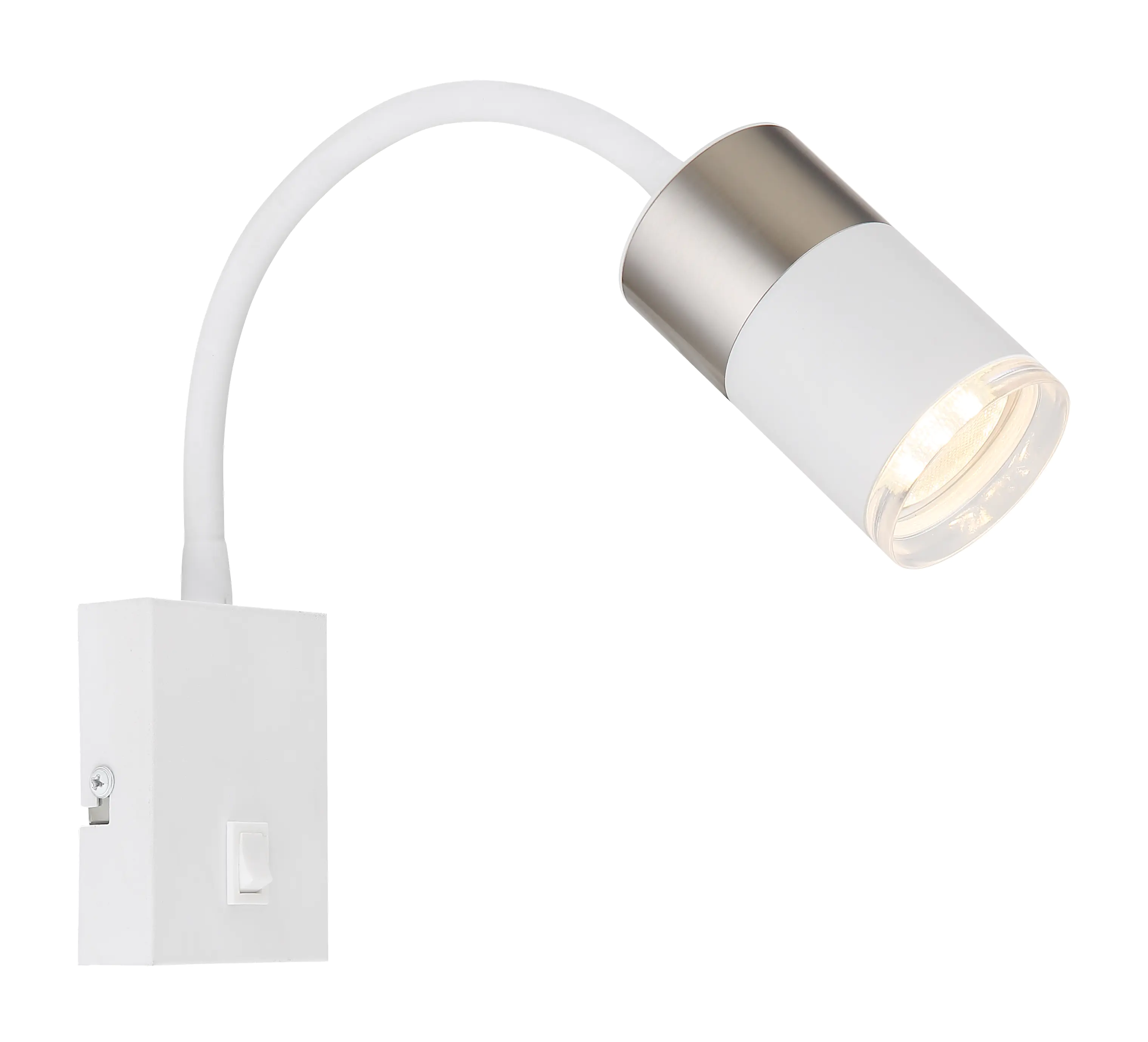 Globo Wandleuchte Brisbon weiß matt 7 x 43 cm GU10 Globo Wandleuchte Brisbon weiß matt 7 x 43 cm GU10