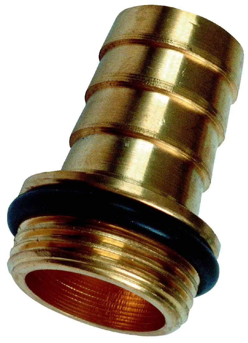 Cornat Schlauchtülle Messing, AG 1 1/2" für 1 1/2" Wasserschläuche