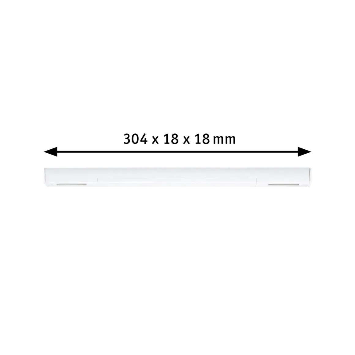 Paulmann U-Rail Mitteleinspeisung 100W, chrom