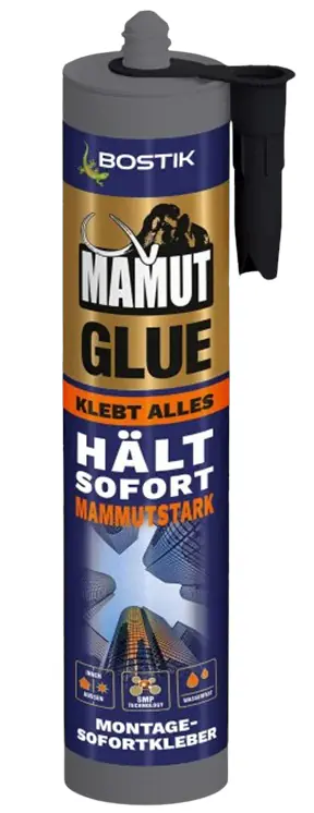 Bostik Montagekleber Mamut Glue Sparpack 6 x 450 g weiß Bostik Montagekleber Mamut Glue Sparpack 6 x 450 g weiß