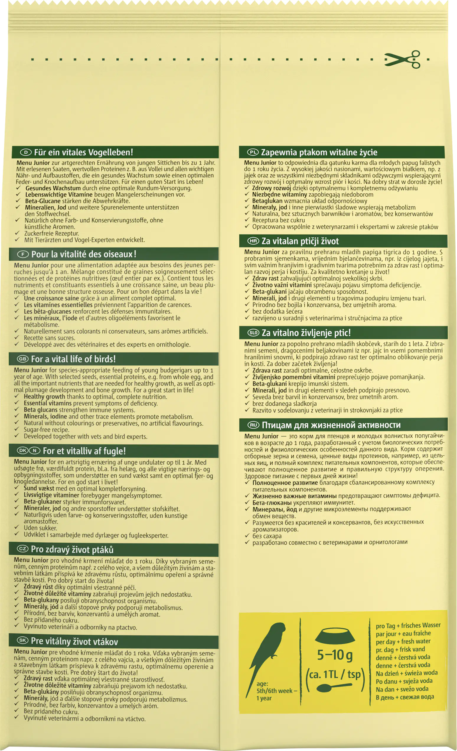 Vitakraft Premium Menü Junior 500 g