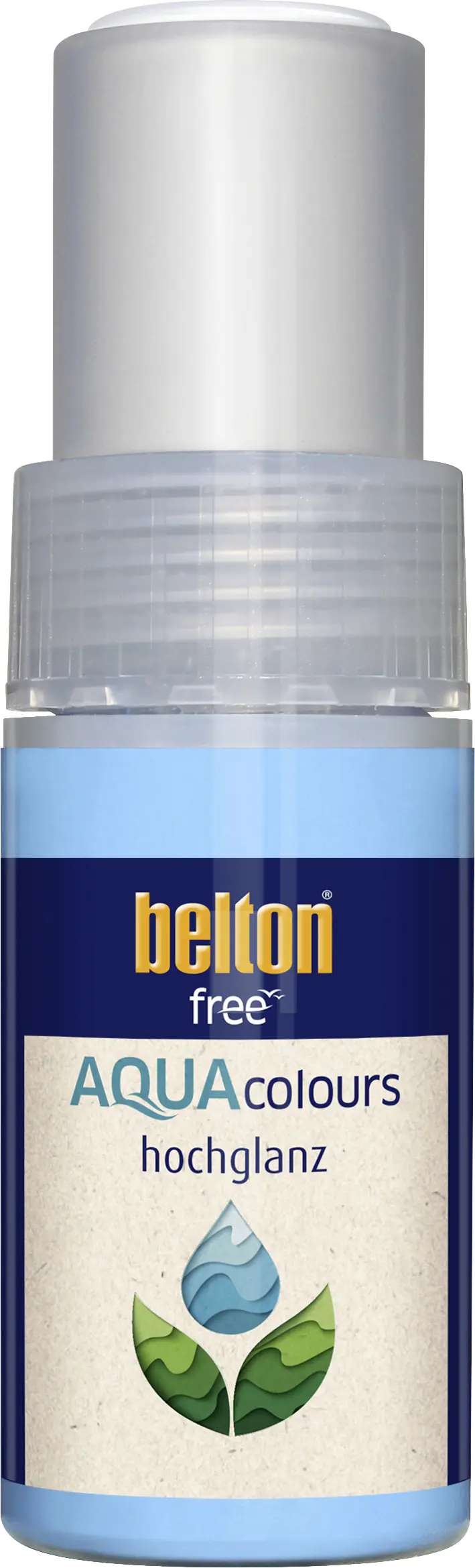 belton free Lackstift AQUAcolours 9 ml reinweiß hochglanz