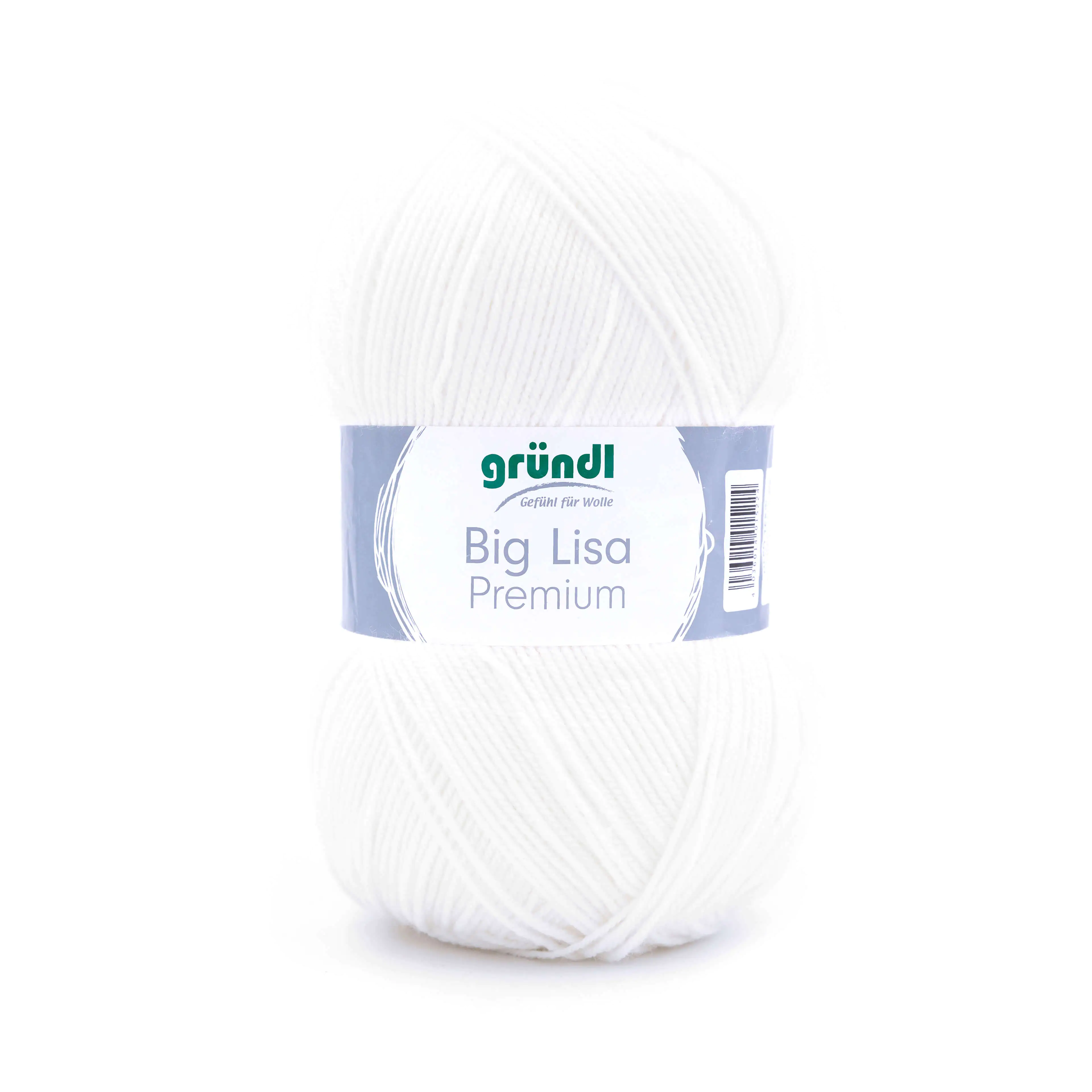 Gründl Wolle Big Lisa Premium 250 g weiß