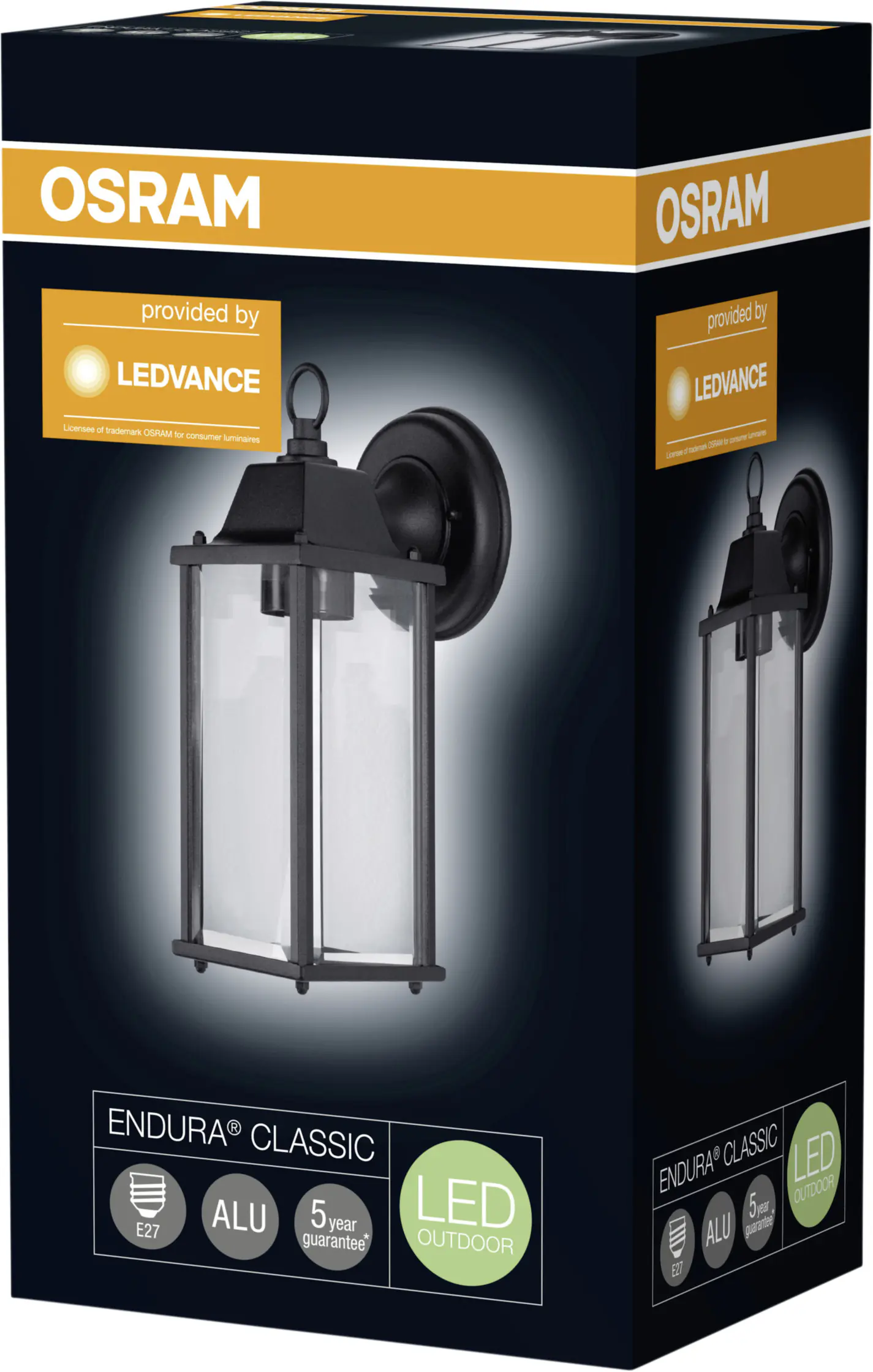 Osram Außenleuchte Endura Classic schwarz