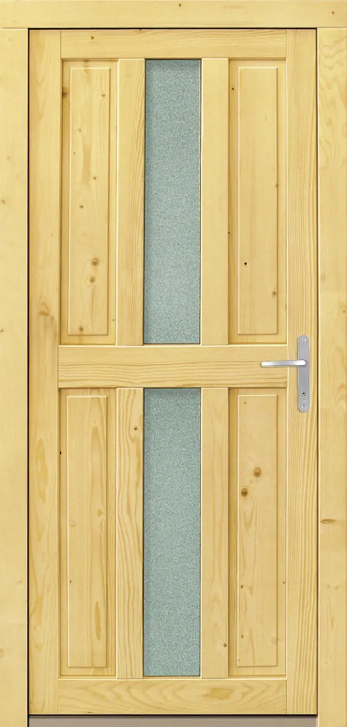 Panto Nebeneingangstür Holz 506 98 x 198 cm DIN links