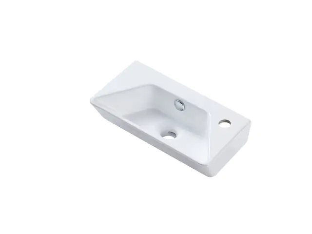 4333692584838 Primaster Gästewaschbecken 40,5 cm Arta weiß Keramik