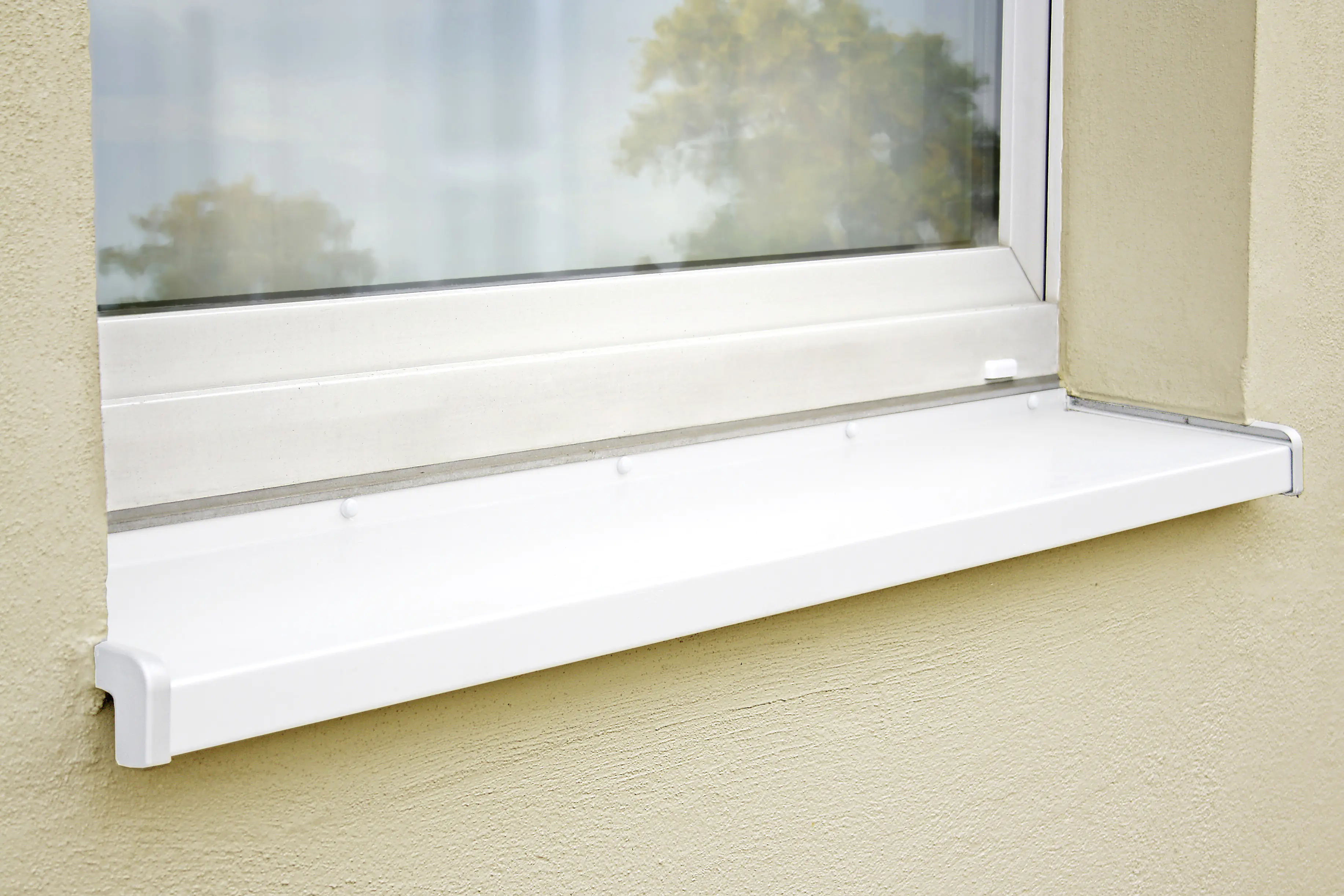 Sarei PVC Seitenteile weiß 130 mm