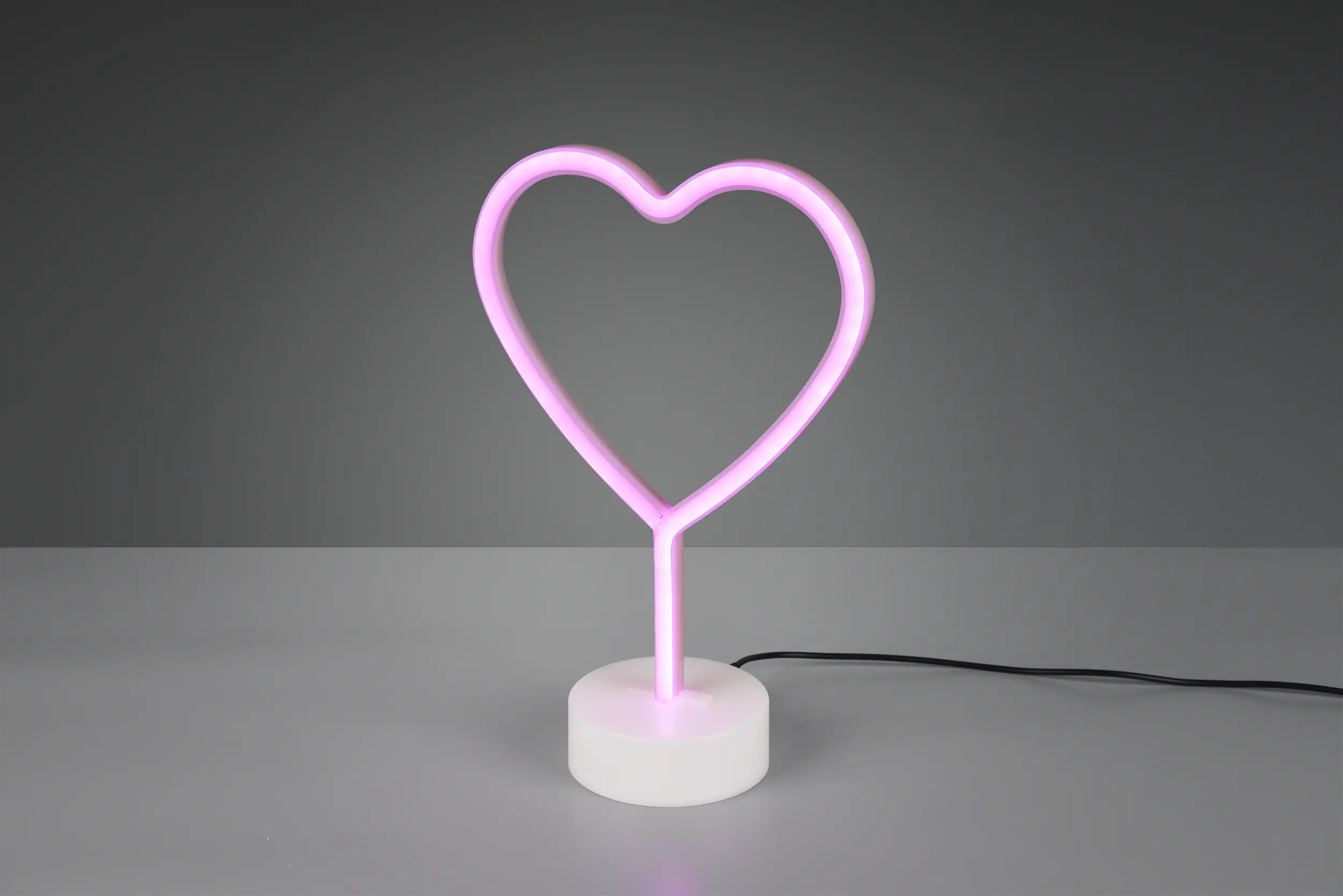 Reality LED Tischleuchte Heart 30 x 20 cm warmweiß rosa Reality LED Tischleuchte Heart 30 x 20 cm warmweiß rosa