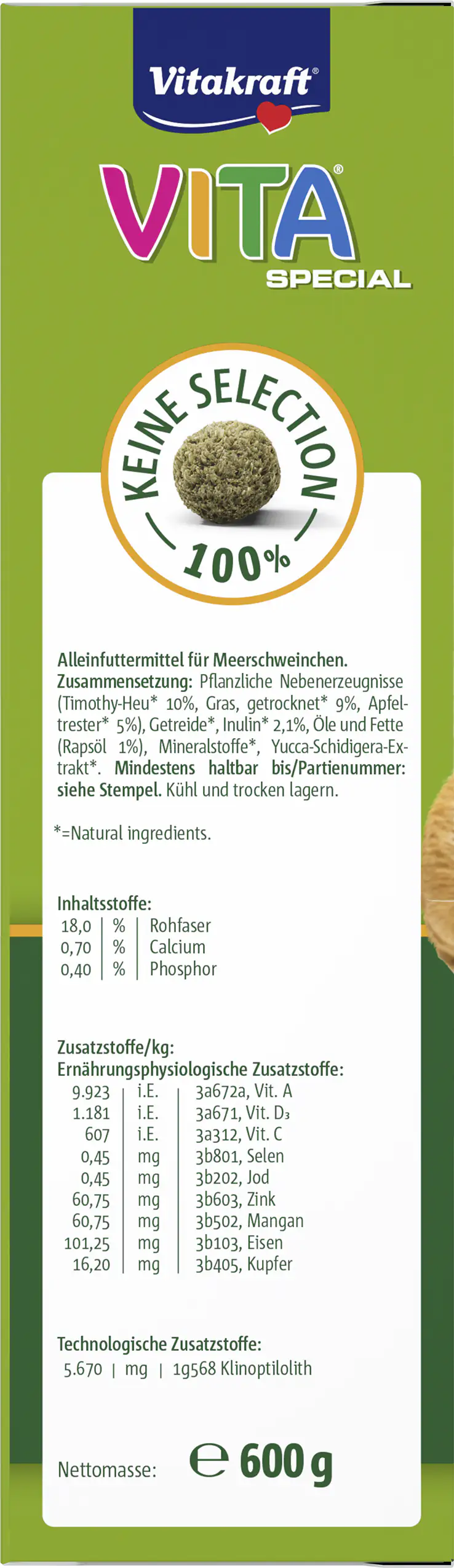 Vitakraft VITA® Special Adult 600 g Vitakraft VITA® Special Adult 600 g