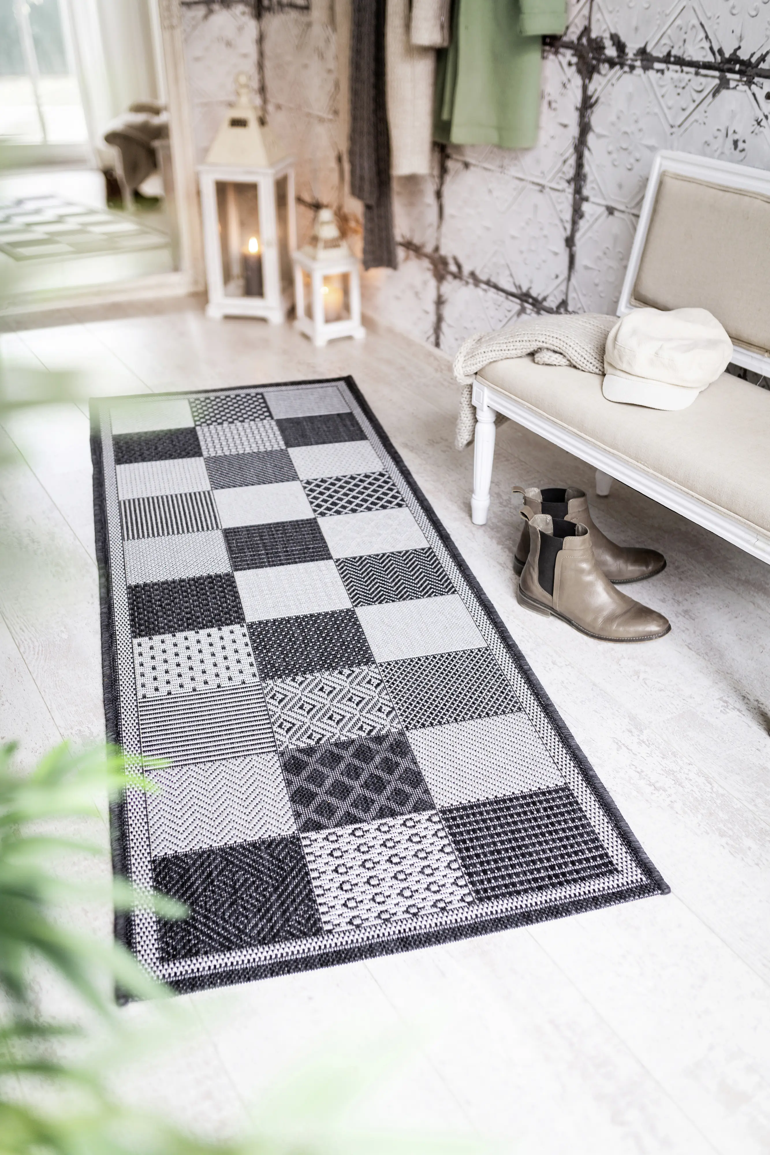 Andiamo Teppichläufer Arizona anthrazit, 67 x 180 cm