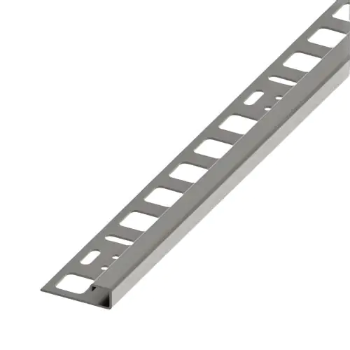 Quadratprofil Quadec-E Edelstahl 2,5 m 5,5 x 28 mm Quadratprofil Quadec-E Edelstahl 2,5 m 5,5 x 28 mm