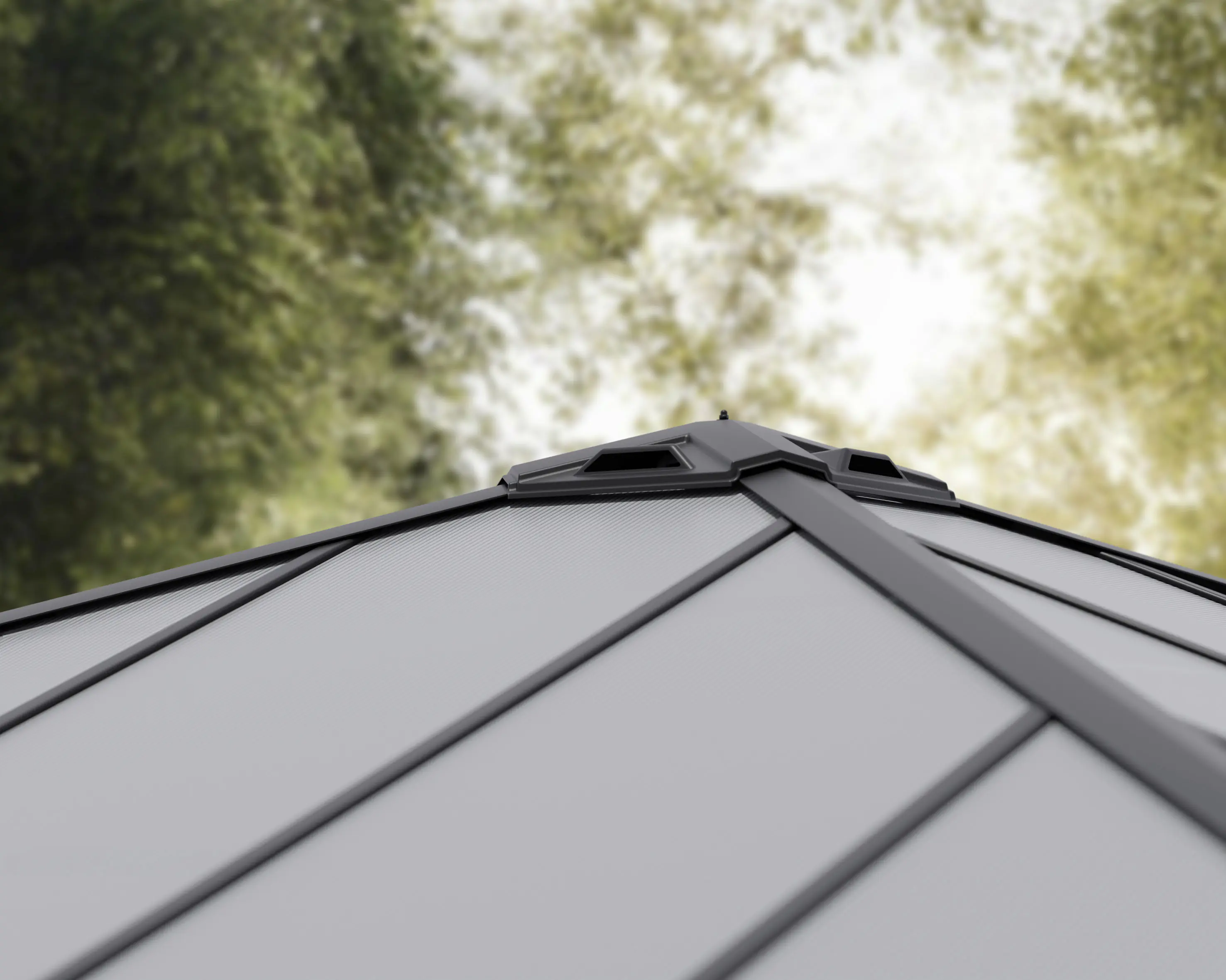 Canopia Carport Colorado 14x14  Grau Alu 426 x 425 cm Canopia Carport Colorado 14x14  Grau Alu 426 x 425 cm