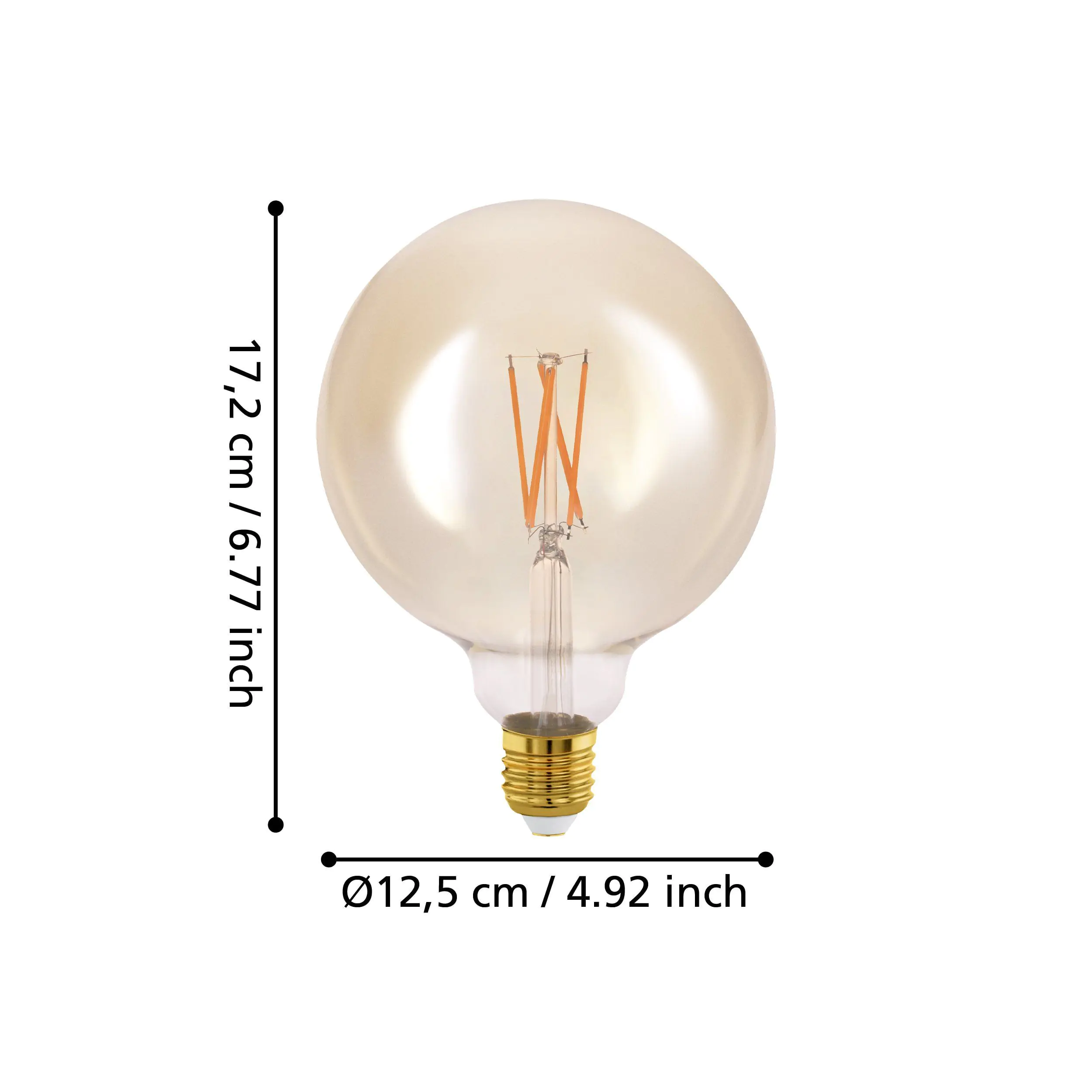 Eglo Connect LED Leuchtmittel-Z G125 Globeform E27 6 W Smart connect Z Eglo Connect LED Leuchtmittel-Z G125 Globeform E27 6 W Smart connect Z
