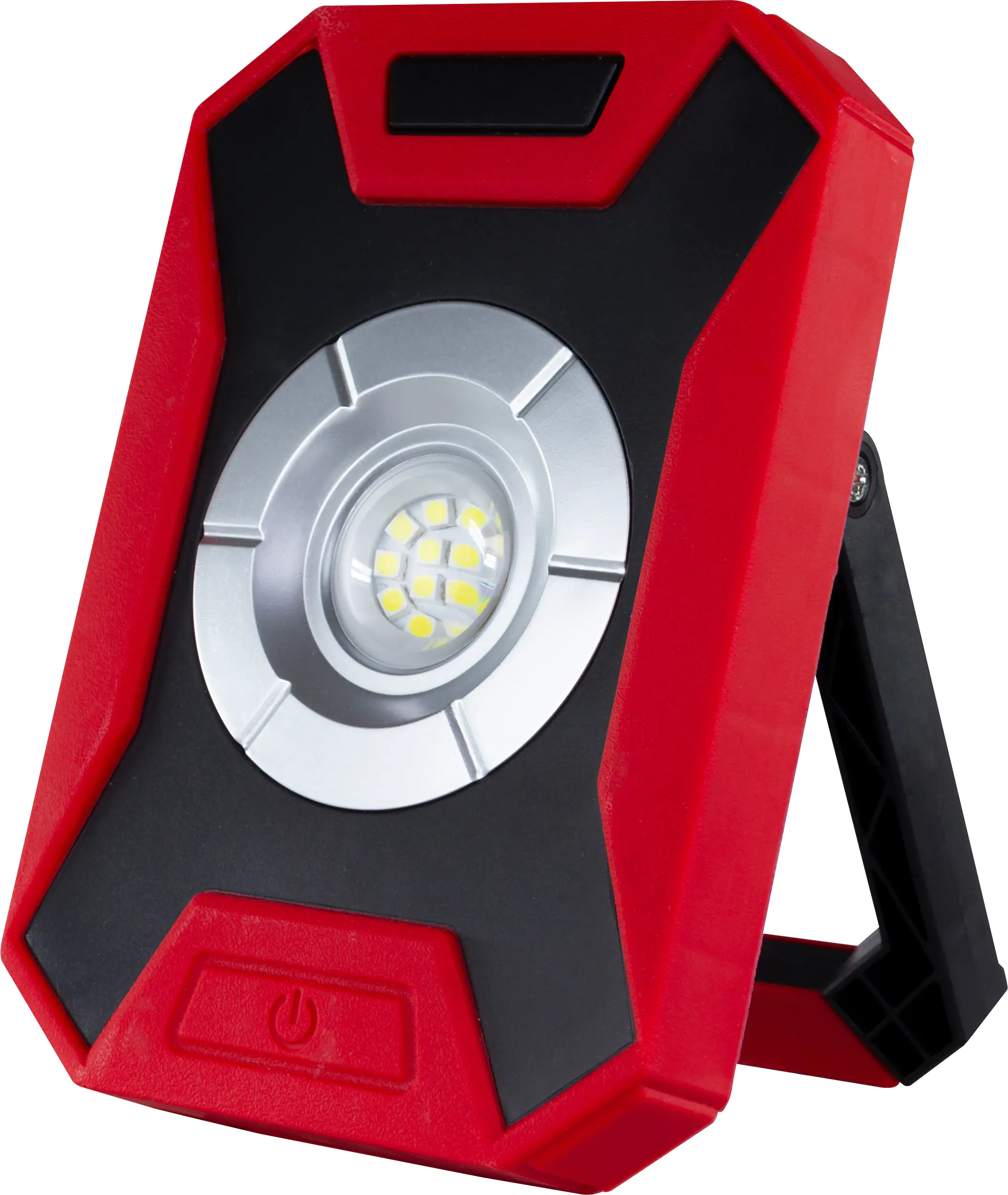 4048599114315 REV LED Akku-Arbeitsleuchte Flood 10 Watt schwarz-rot