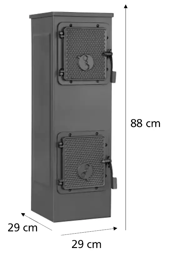 Kaminofen Werkstattofen Vesuv 6 kW