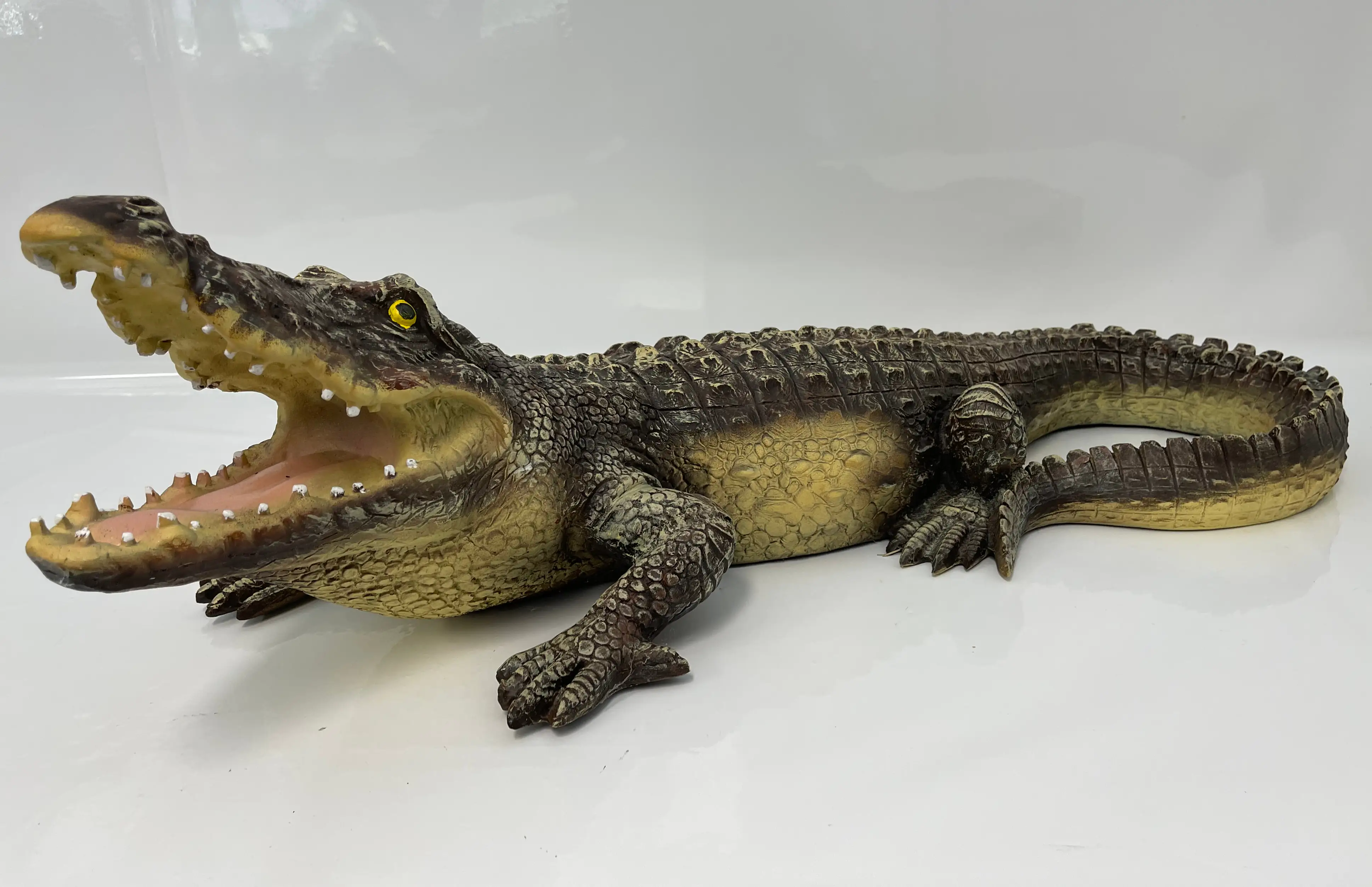 Dekofigur Krokodil 30 x 45 x 90 cm