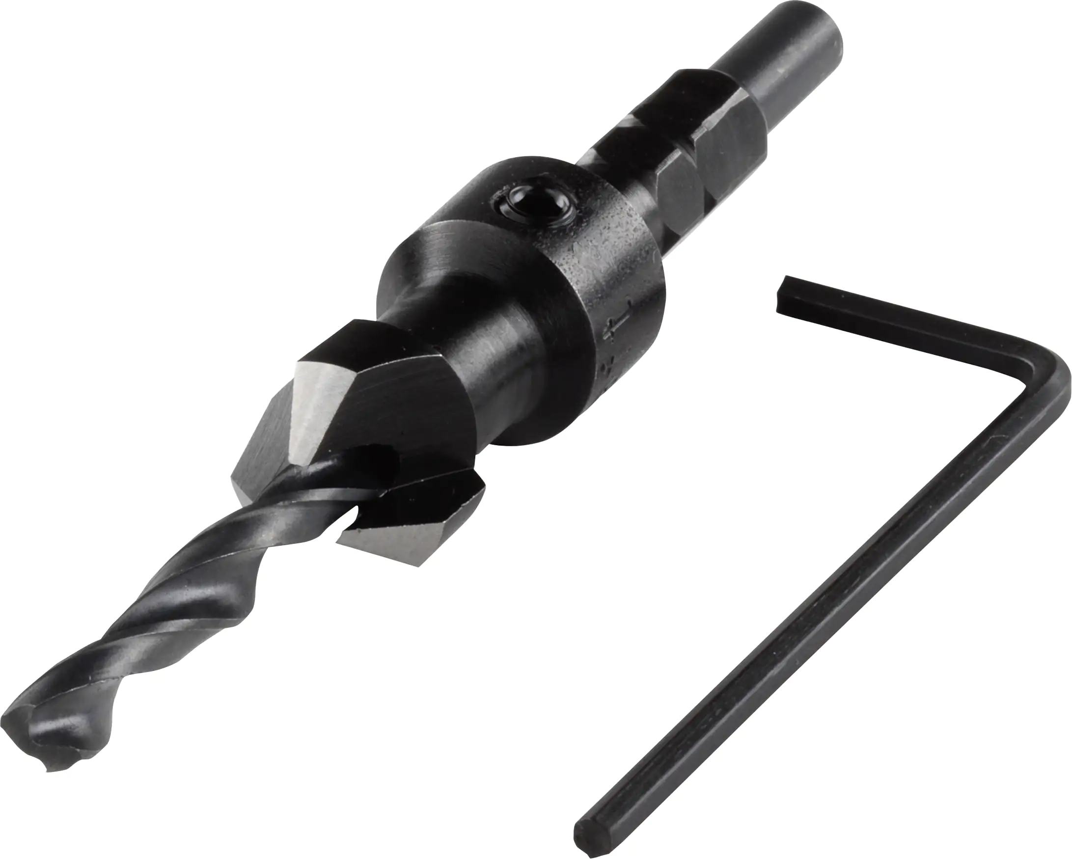 Wolfcraft Vorbohrer mit Senker Sechskant-Schaft 2545000 Ø 4,5 - 12 mm