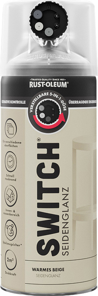 Rust-Oleum Sprühlack Switch 400 ml warmes beige seidenglanz