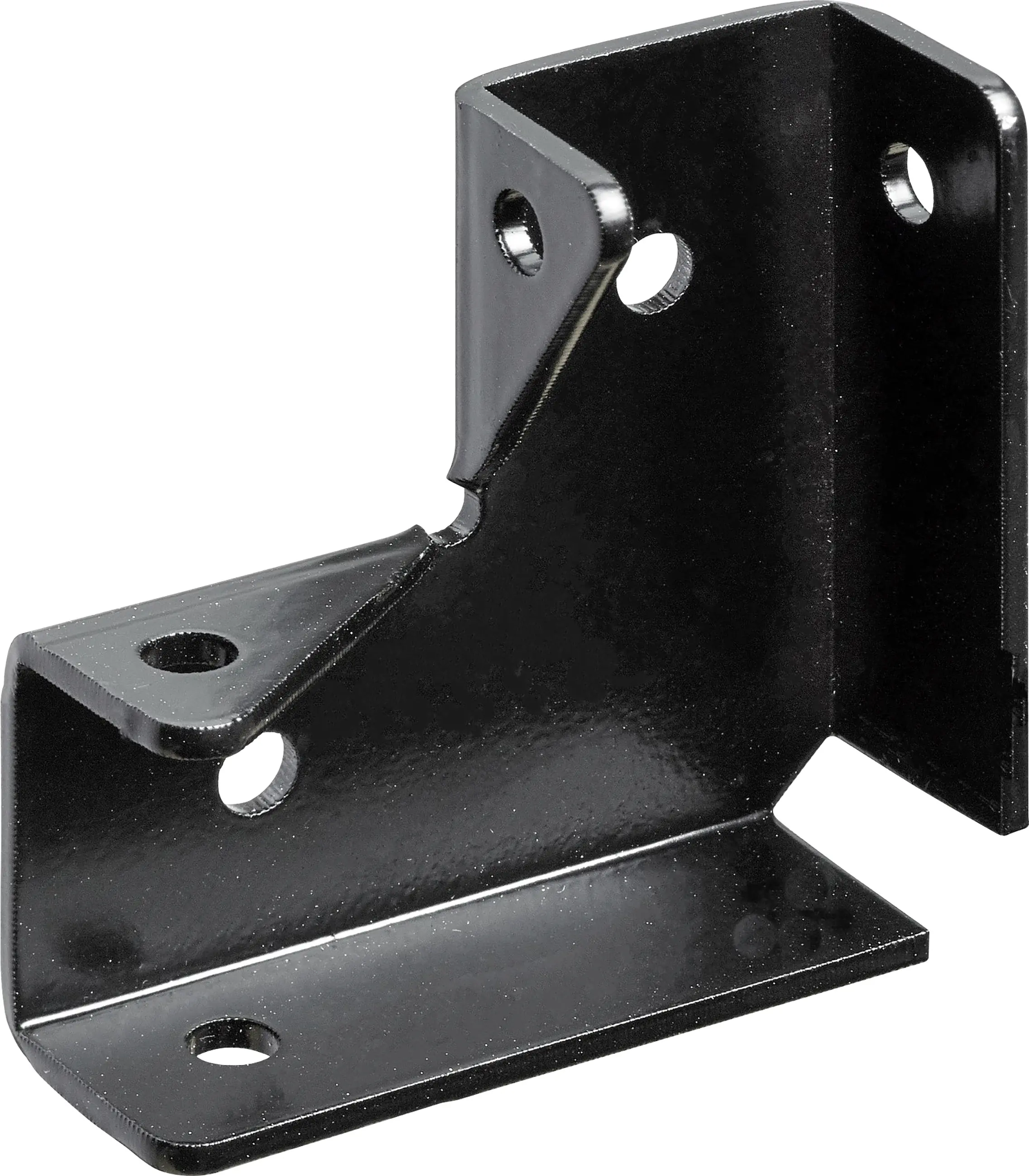 Hettich Eckverbinder L Stahl 44 x 44 x 15 mm schwarz