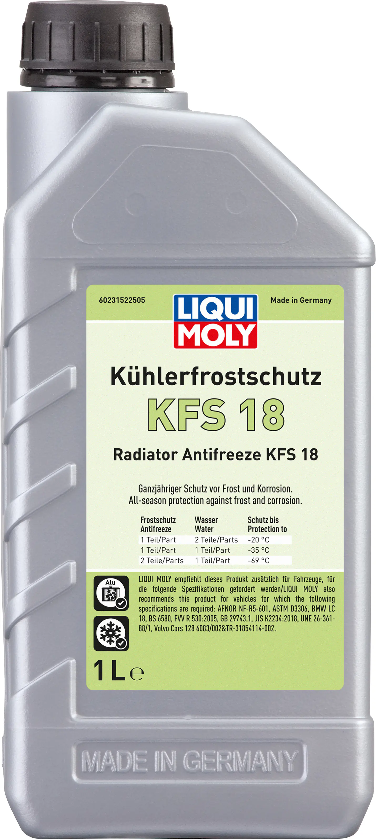 Liqui Moly Kühlerfrostschutz 18 1 L
