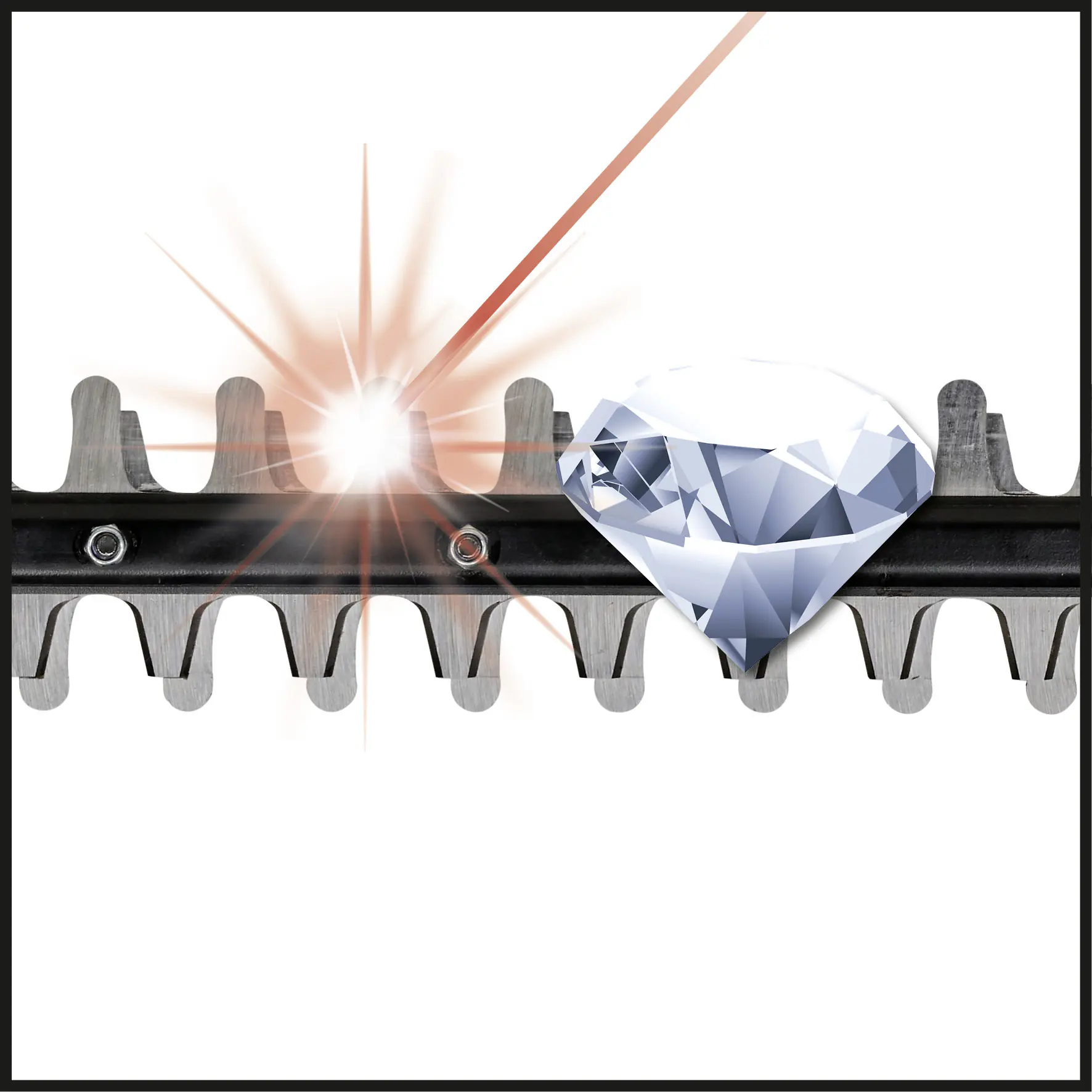 Einhell Akku Teleskopheckenschere GC-HH 18/45 Li T-Solo 41 cm Schnittlänge