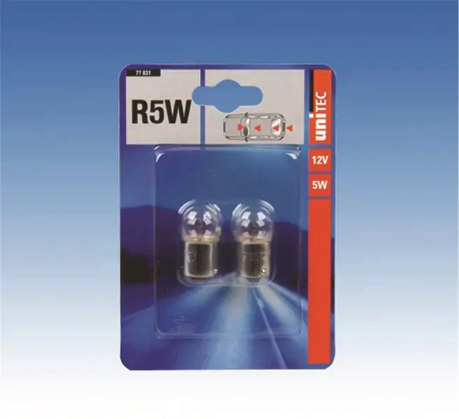 Unitec R5W Kugellampe Standard 12 V 5 W