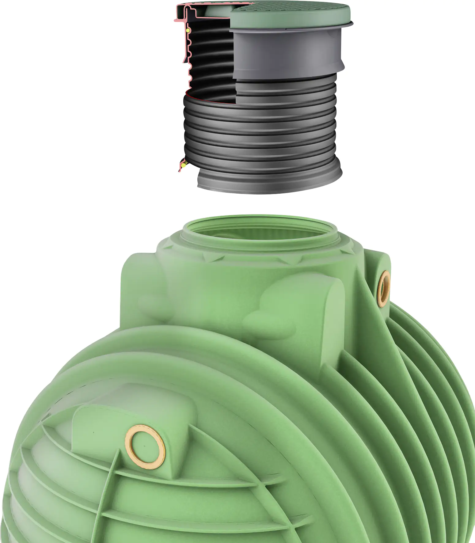 Garantia Teleskop-Domschacht 470 - 950 mm